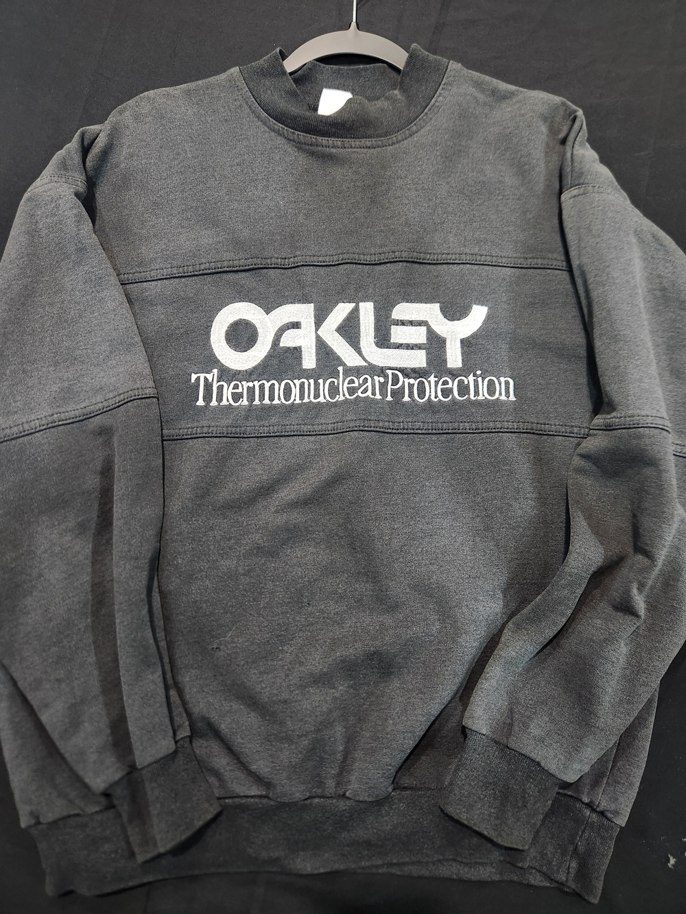 Rare Vintage Oakley Thermonuclear Protection Sweater Early 1990s